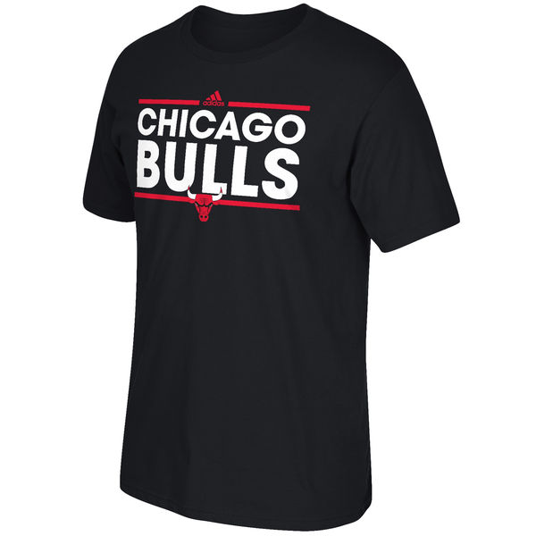 NBA Men Chicago Bulls adidas Dassler TShirt Black